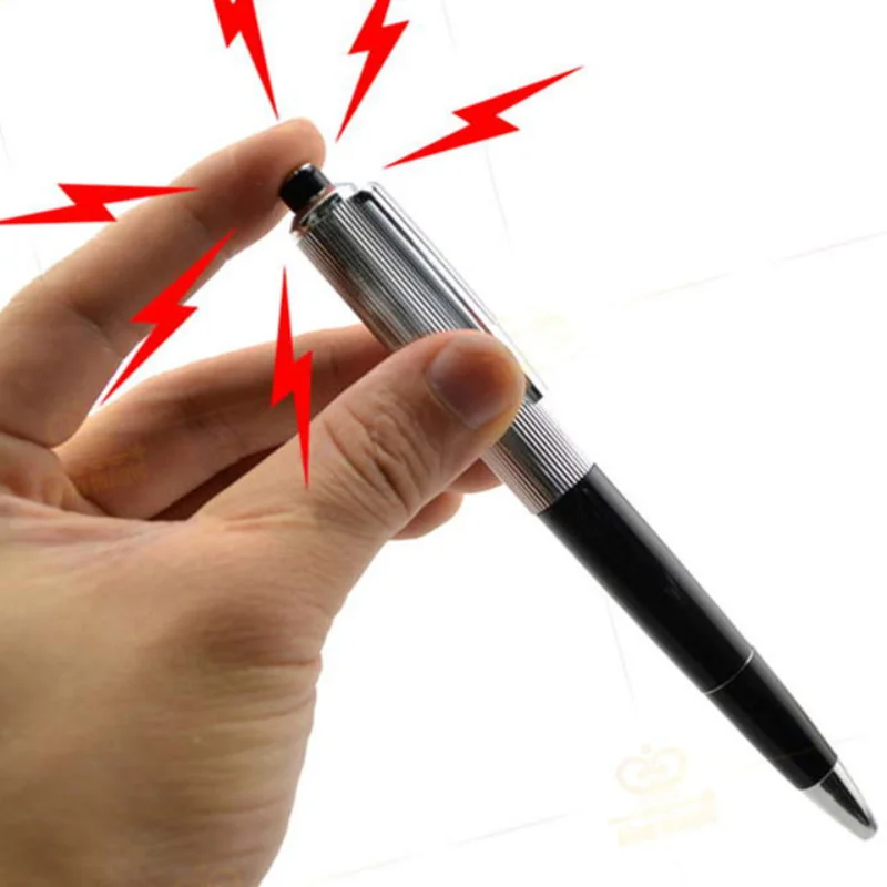 Shock Pen Prank Toy - 1 шт., креативная игрушка-ручка с электрическим