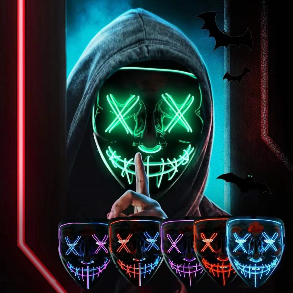 Led Purge Mask Halloween - Маски на Хэллоуин для мужчин и