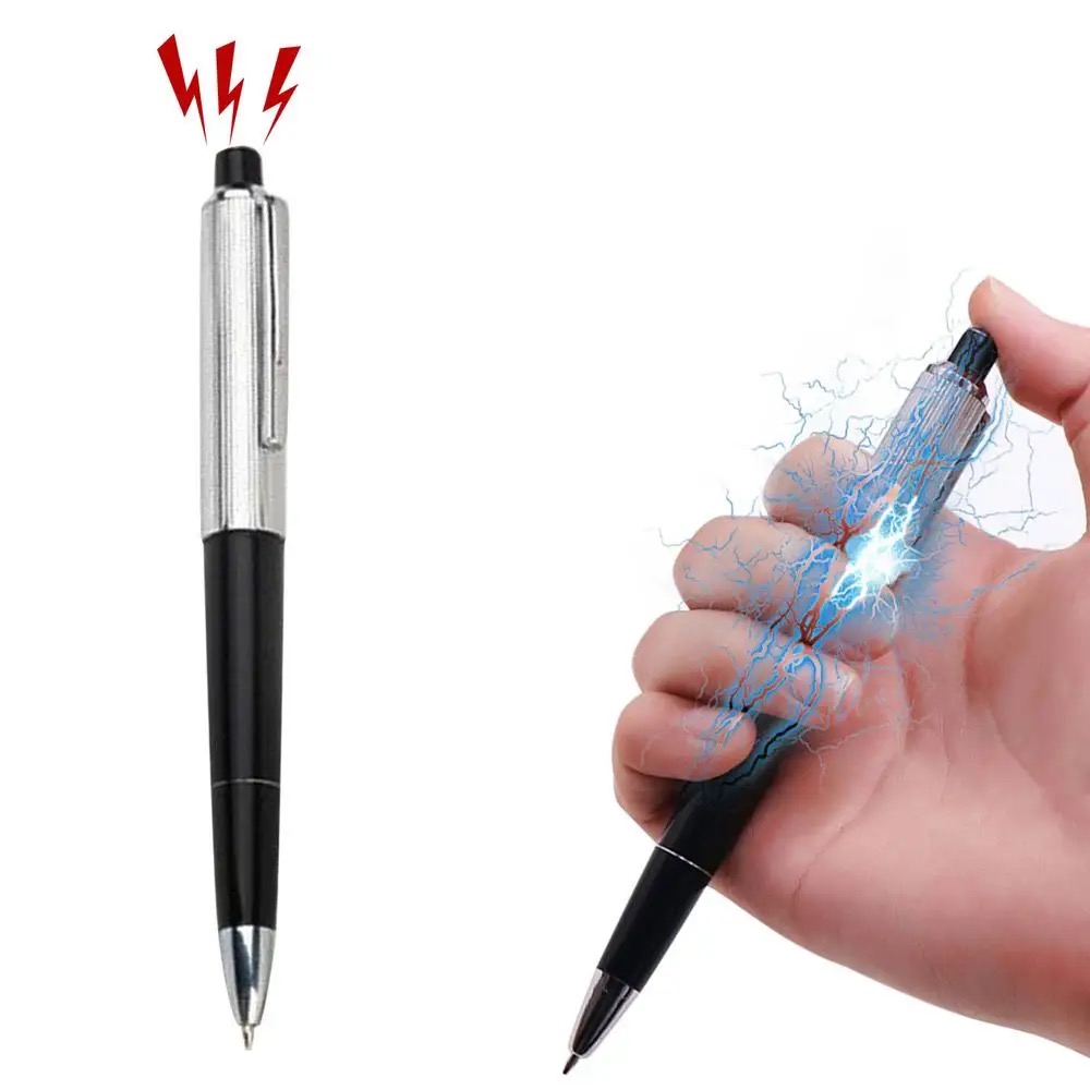 Shock Pen Prank Toy - 1 шт. Креативная ручка-электрошокер: прикольный гаджет,