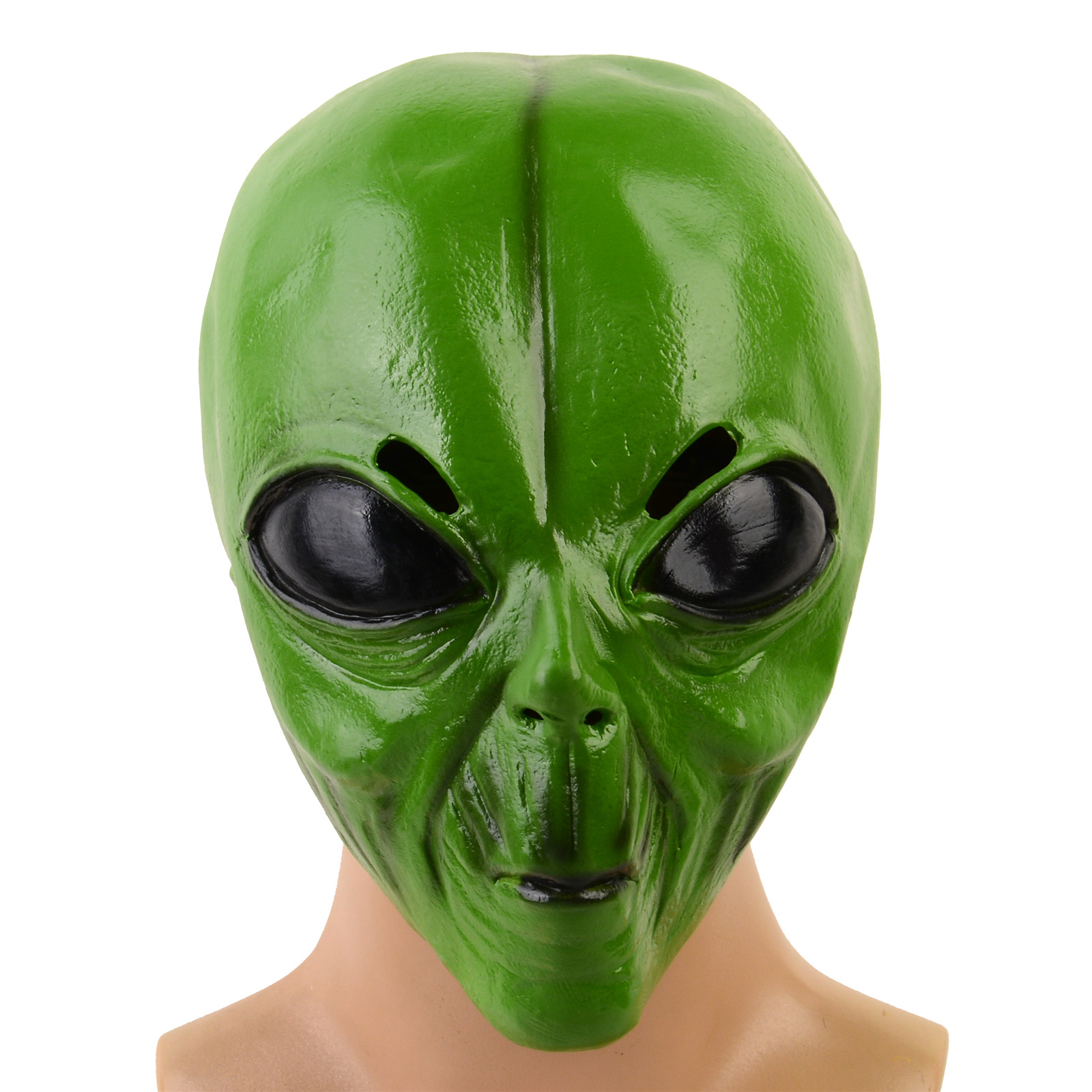 Latex Alien Mask Realistic - Реалистичная латексная маска инопланетянина (1 шт.),