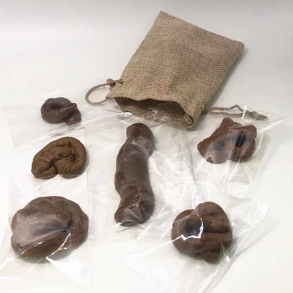 Fake Poop Gag Gift - 6 шт., шутка, хитрые игрушки, гаджет,