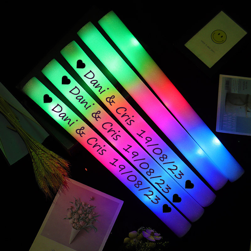 Glow In The Dark Party Glasses - 12/30/60 шт. светодиодные светящиеся палочки, объемные