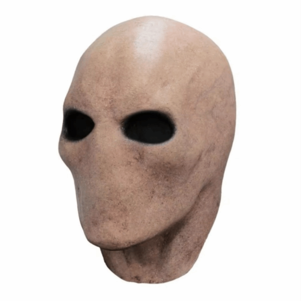 Latex Alien Mask Realistic - Маска Слэндермена для Хэллоуина, безликий персонаж,