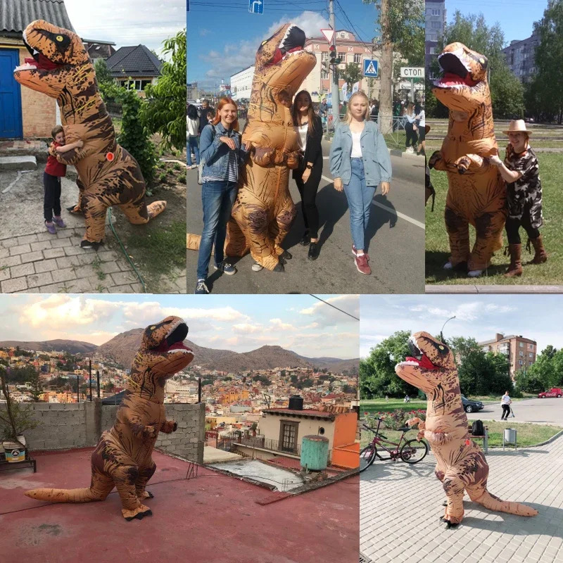 Костюмы динозавров в стиле ани – обзор и цена Inflatable Dinosaur Costume Adult
