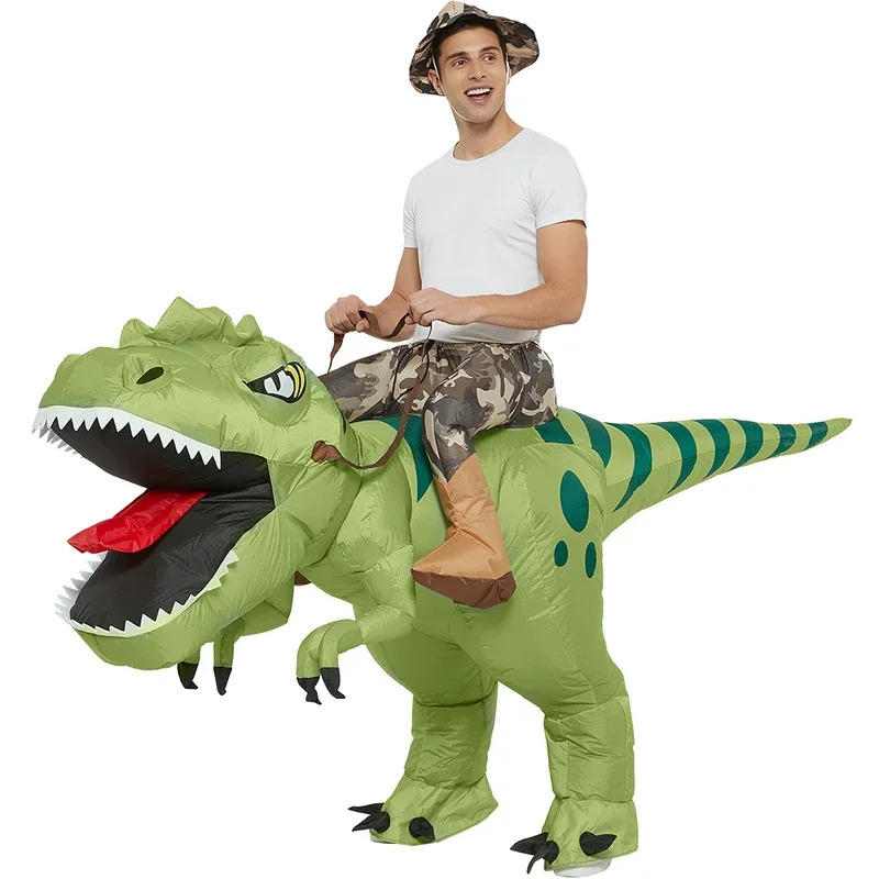 Взрослые надувные костюмы дино – обзор и цена Inflatable Dinosaur Costume Adult