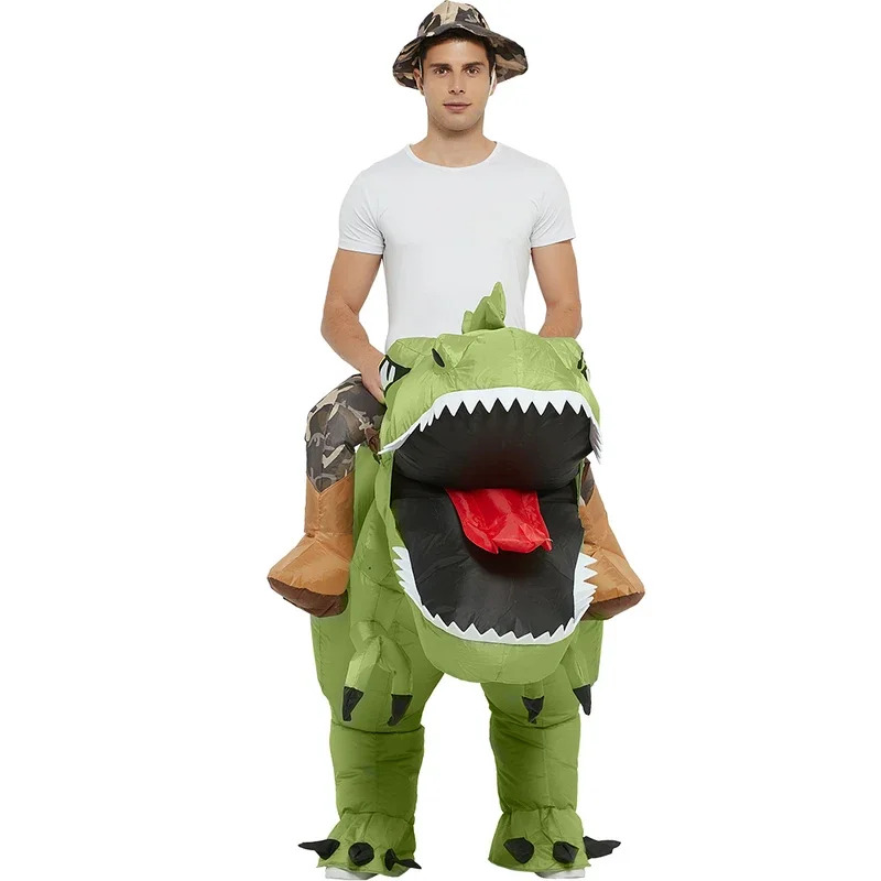 Взрослые надувные костюмы дино – обзор и цена Inflatable Dinosaur Costume Adult