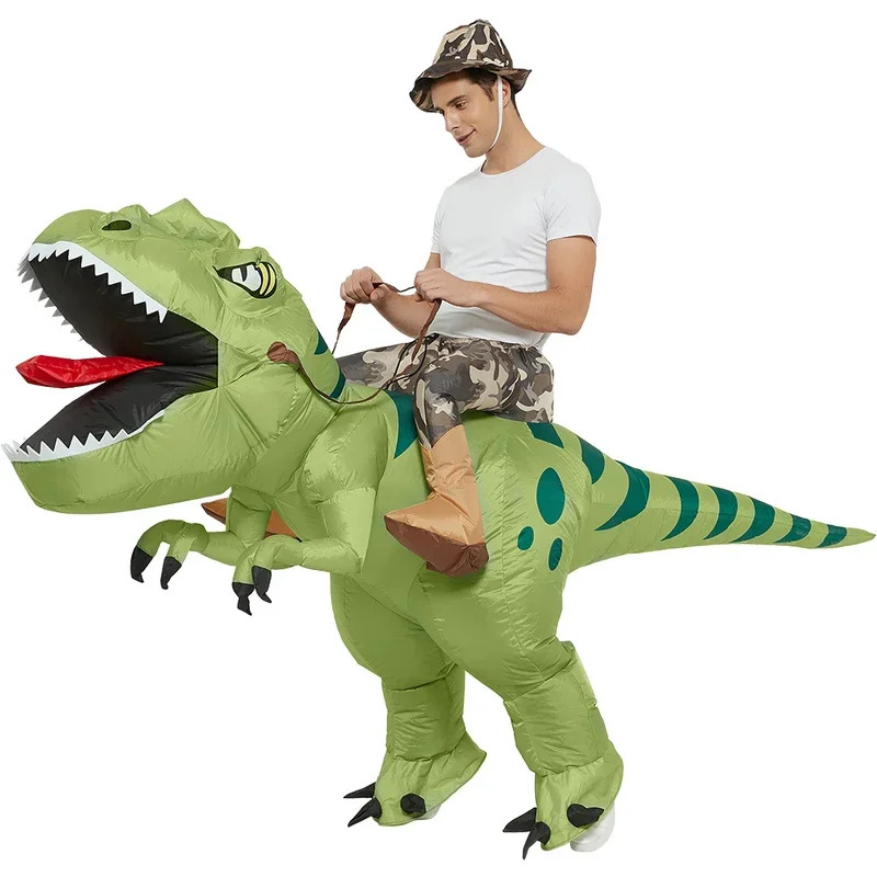 Взрослые надувные костюмы дино – обзор и цена Inflatable Dinosaur Costume Adult