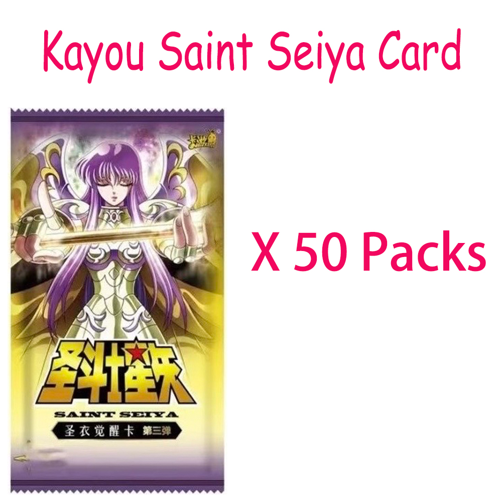 Карты Kayou Saint Seiya, 50 уп – обзор и цена Novelty Gifts