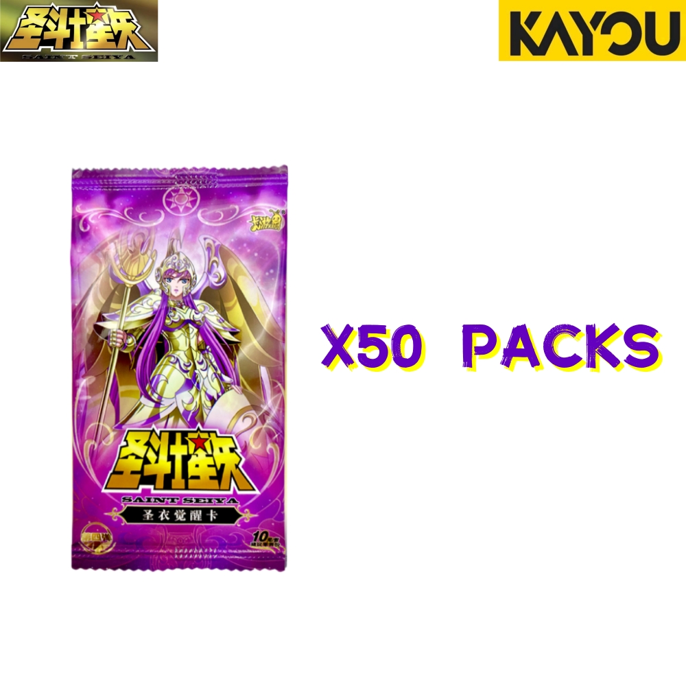 Карты Kayou Saint Seiya, 50 уп – обзор и цена Novelty Gifts