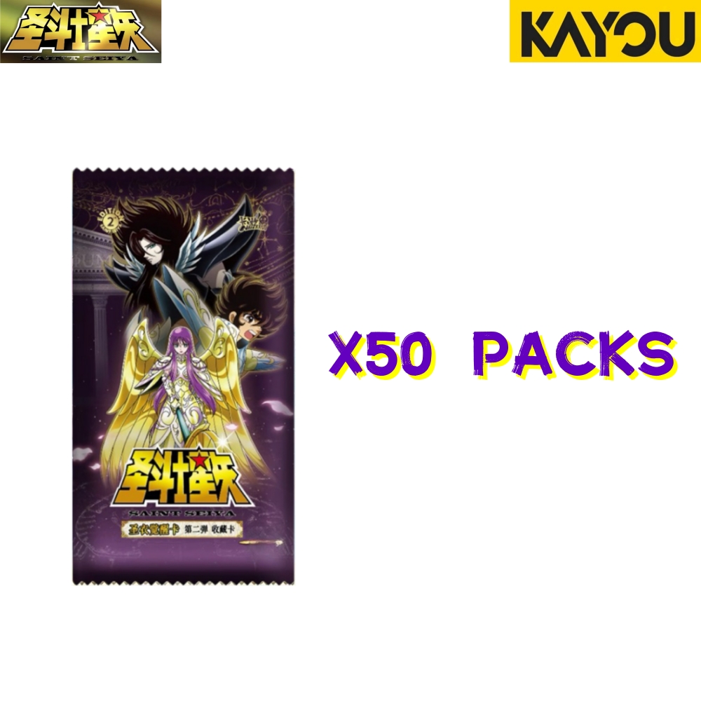 Карты Kayou Saint Seiya, 50 уп – обзор и цена Novelty Gifts