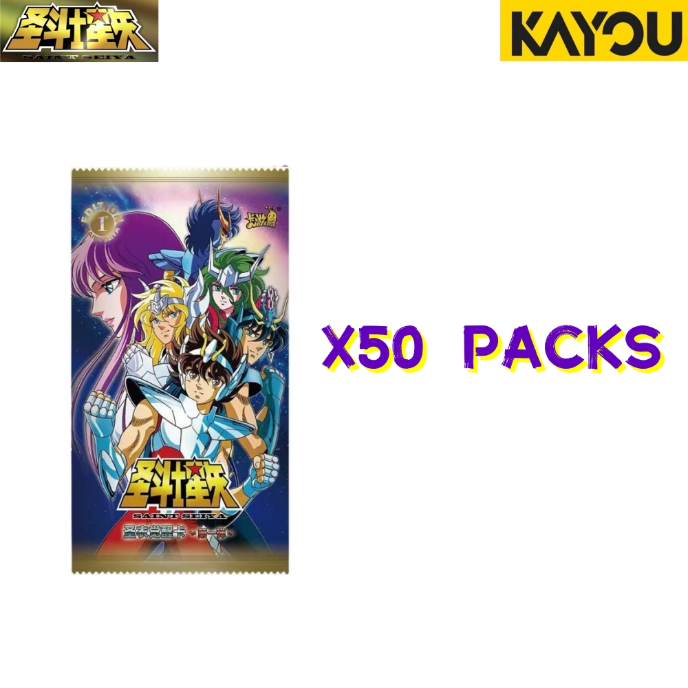 Карты Kayou Saint Seiya, 50 уп – обзор и цена Novelty Gifts