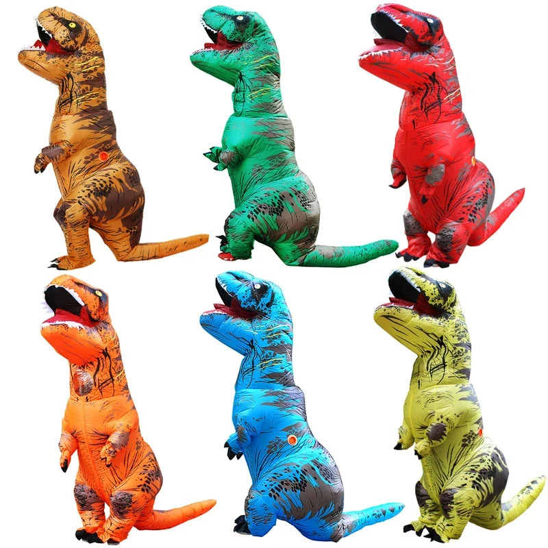 Взрослые надувные костюмы дино – обзор и цена Inflatable Dinosaur Costume Adult
