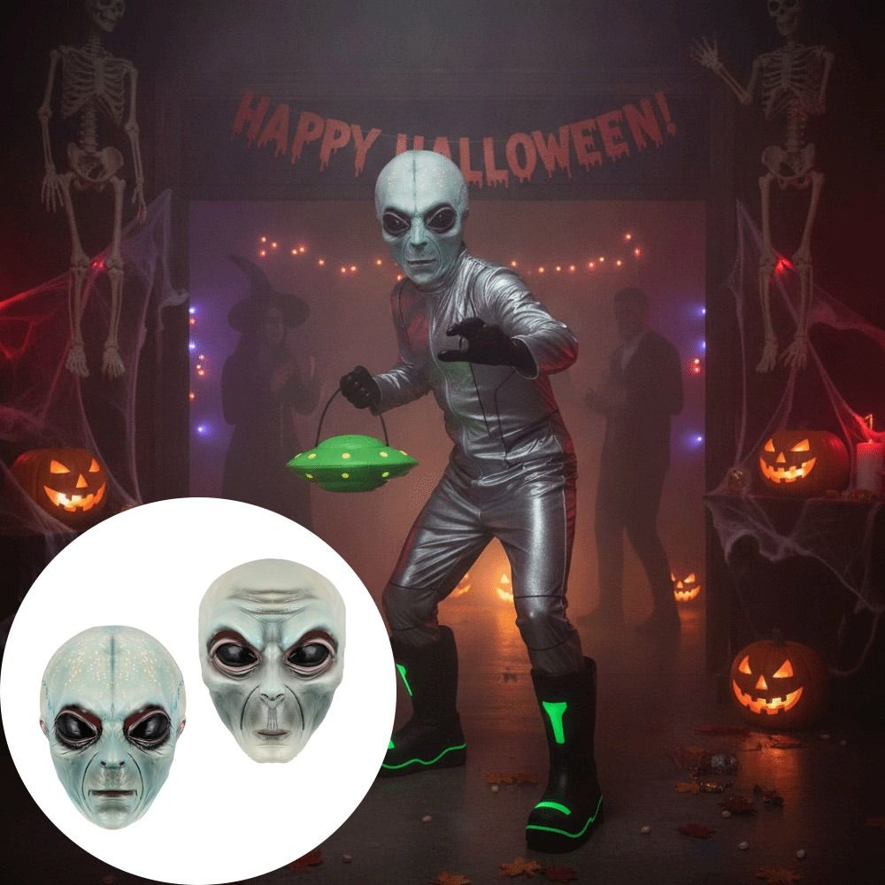 Маска инопланетянина из латекс – обзор и цена Latex Alien Mask Realistic