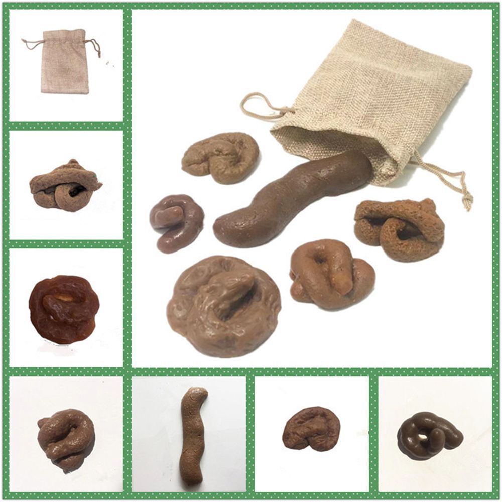 Набор из 6 штук: Забавные реал – обзор и цена Fake Poop Gag Gift