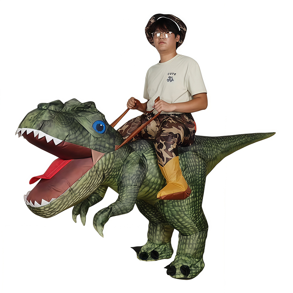 Надувной костюм динозавра с пя – обзор и цена Inflatable Dinosaur Costume Adult
