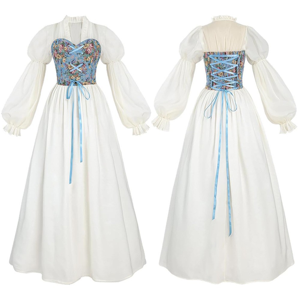 Платье-корсет в стиле Ренессан – обзор и цена Medieval Renaissance Dress Women