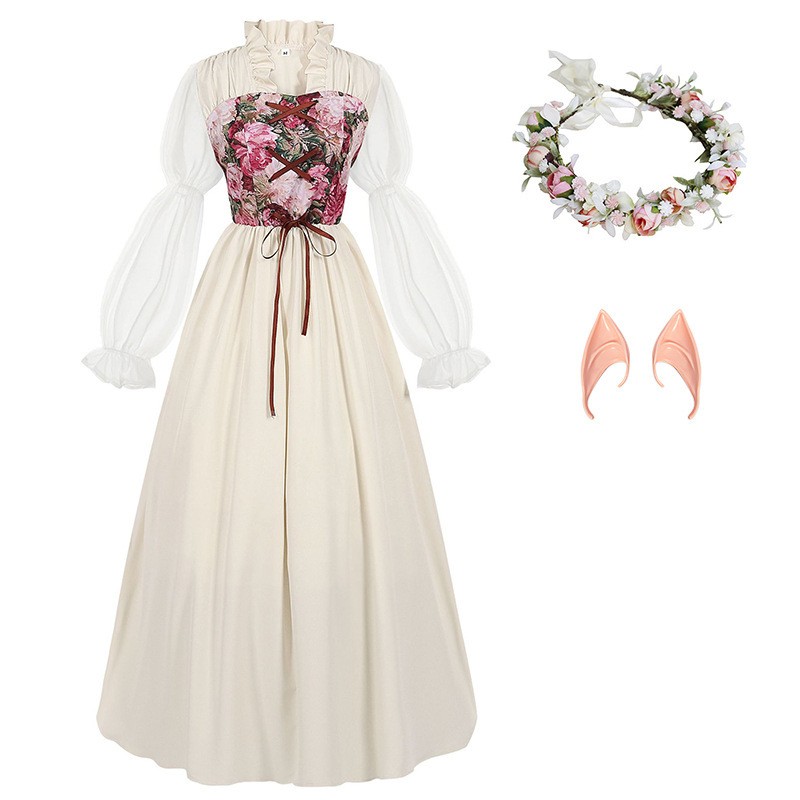 Платье-корсет в стиле Ренессан – обзор и цена Medieval Renaissance Dress Women