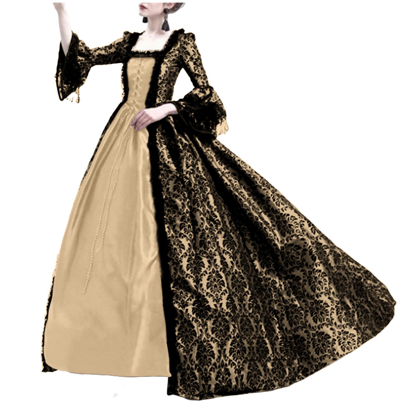 Костюм для косплея на Хэллоуин – обзор и цена Medieval Renaissance Dress Women